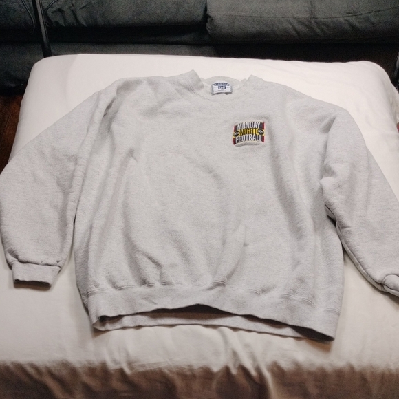 Vintage Lee Monday Night FootballGray Crewneck Sweatshirt Size 2X - Picture 1 of 11